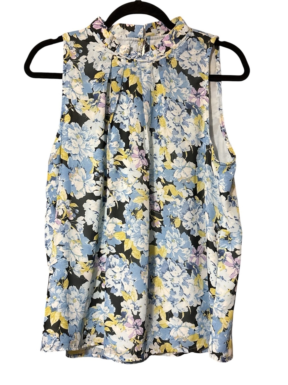 Vince Camuto Floral Sleeveless Blouse